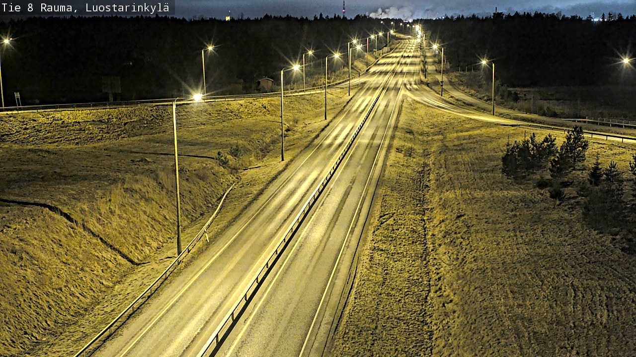 Kelikamerat Kuva Tie 8 Rauma, Luostarinkylä, Rauma, Satakunta