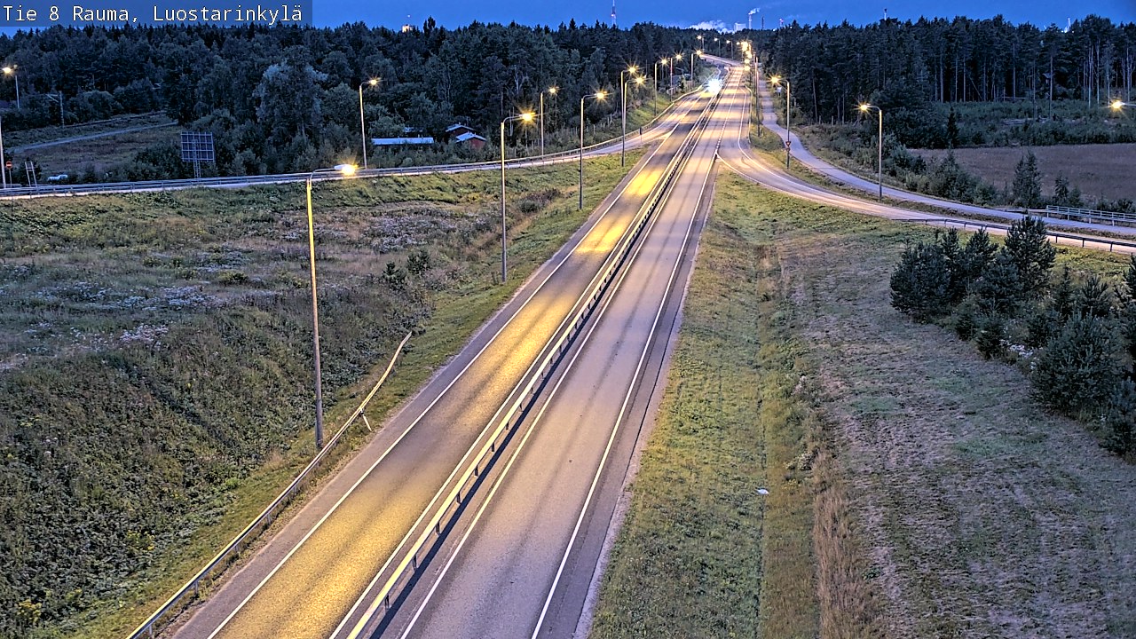 Kelikamerat Kuva Tie 8 Rauma, Luostarinkylä, Rauma, Satakunta