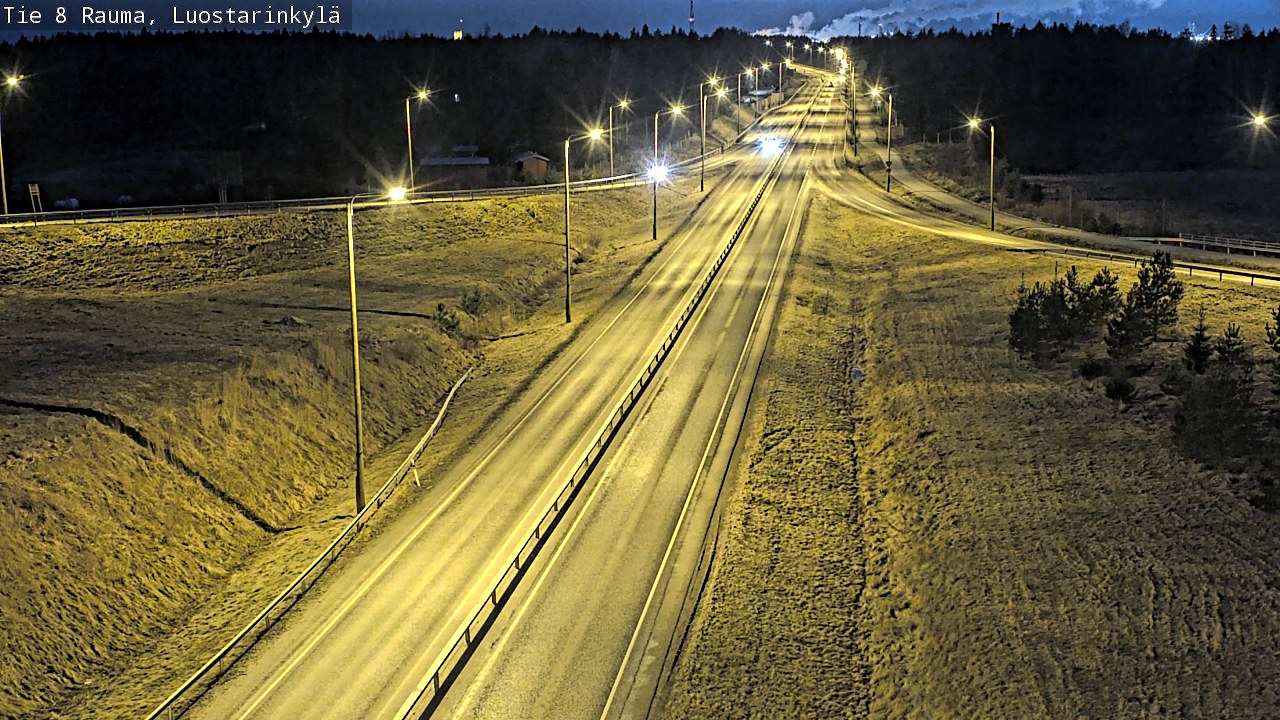 Kelikamerat Kuva Tie 8 Rauma, Luostarinkylä, Rauma, Satakunta