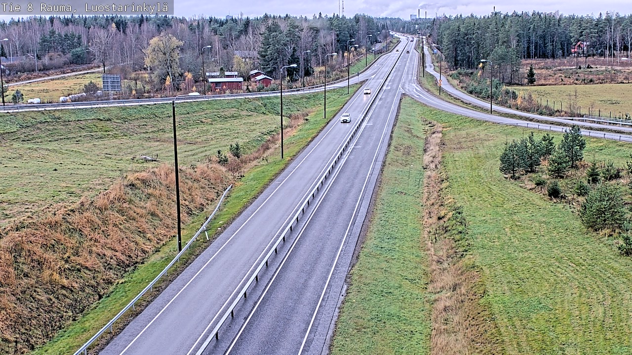 Kelikamerat Kuva Tie 8 Rauma, Luostarinkylä, Rauma, Satakunta