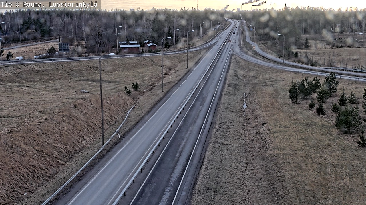 Kelikamerat Kuva Tie 8 Rauma, Luostarinkylä, Rauma, Satakunta