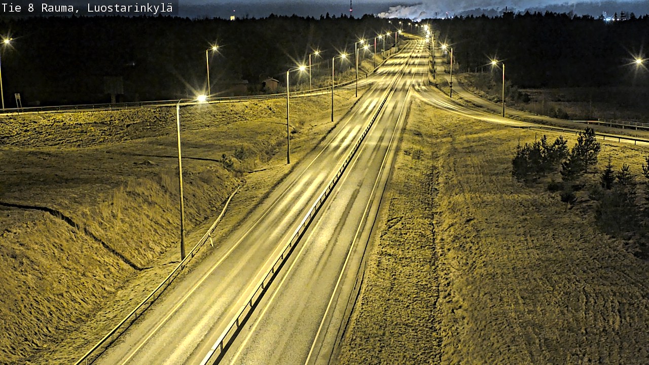 Kelikamerat Kuva Tie 8 Rauma, Luostarinkylä, Rauma, Satakunta