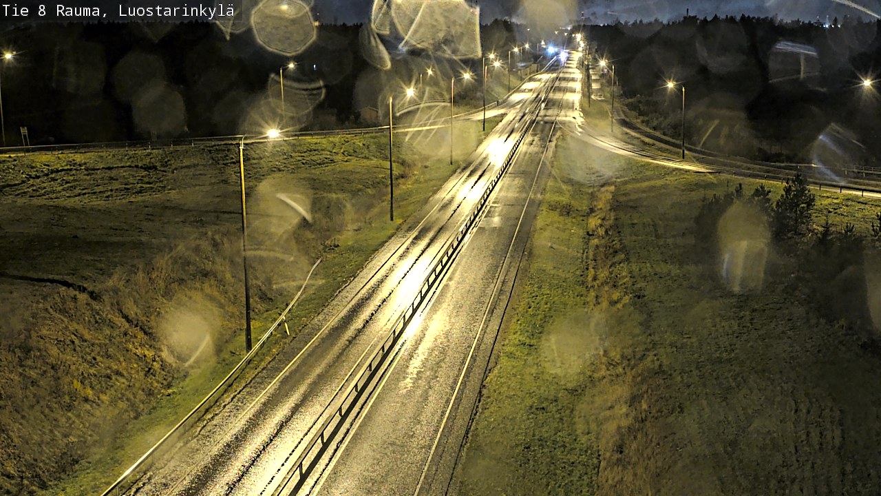 Kelikamerat Kuva Tie 8 Rauma, Luostarinkylä, Rauma, Satakunta