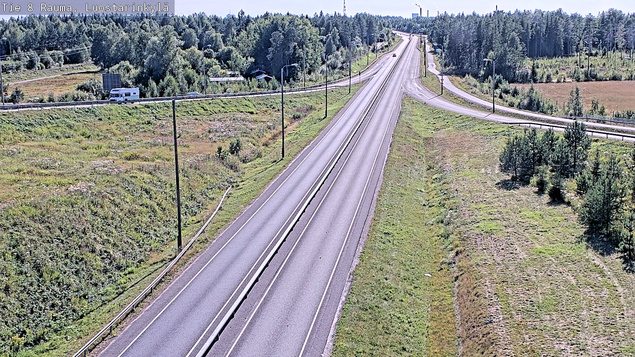 Kelikamerat Kuva Tie 8 Rauma, Luostarinkylä, Rauma, Satakunta