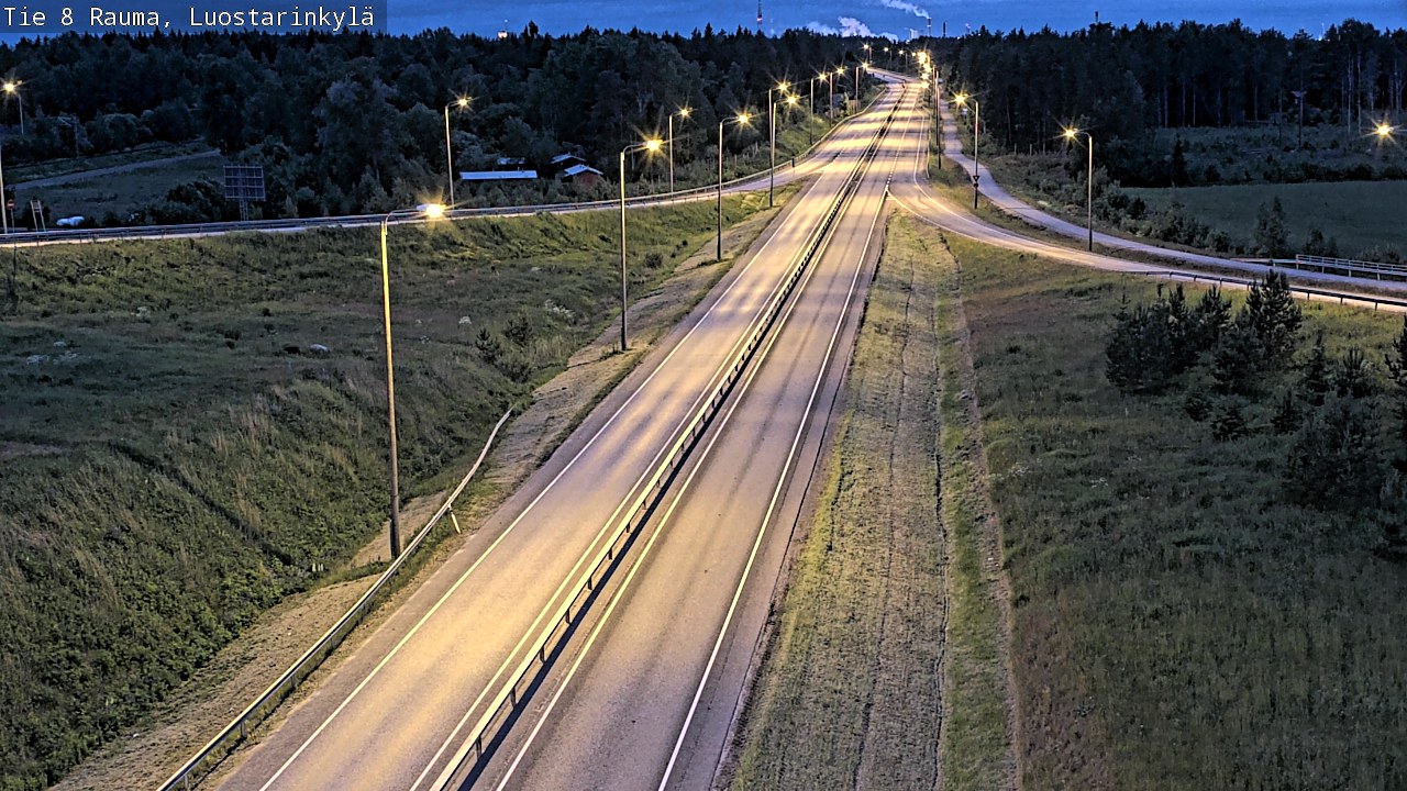 Kelikamerat Kuva Tie 8 Rauma, Luostarinkylä, Rauma, Satakunta