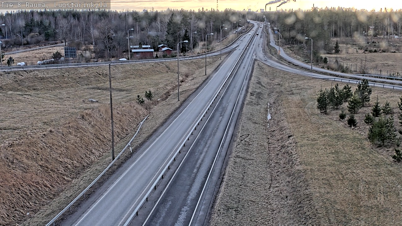 Kelikamerat Kuva Tie 8 Rauma, Luostarinkylä, Rauma, Satakunta