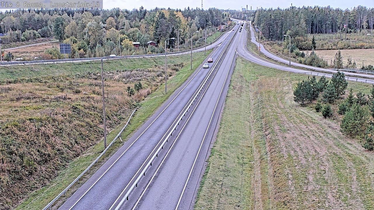 Kelikamerat Kuva Tie 8 Rauma, Luostarinkylä, Rauma, Satakunta
