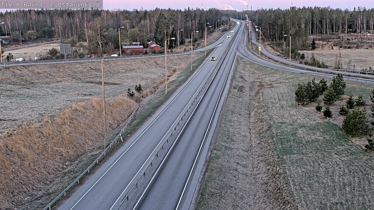 Kelikamerat Kuva Tie 8 Rauma, Luostarinkylä, Rauma, Satakunta