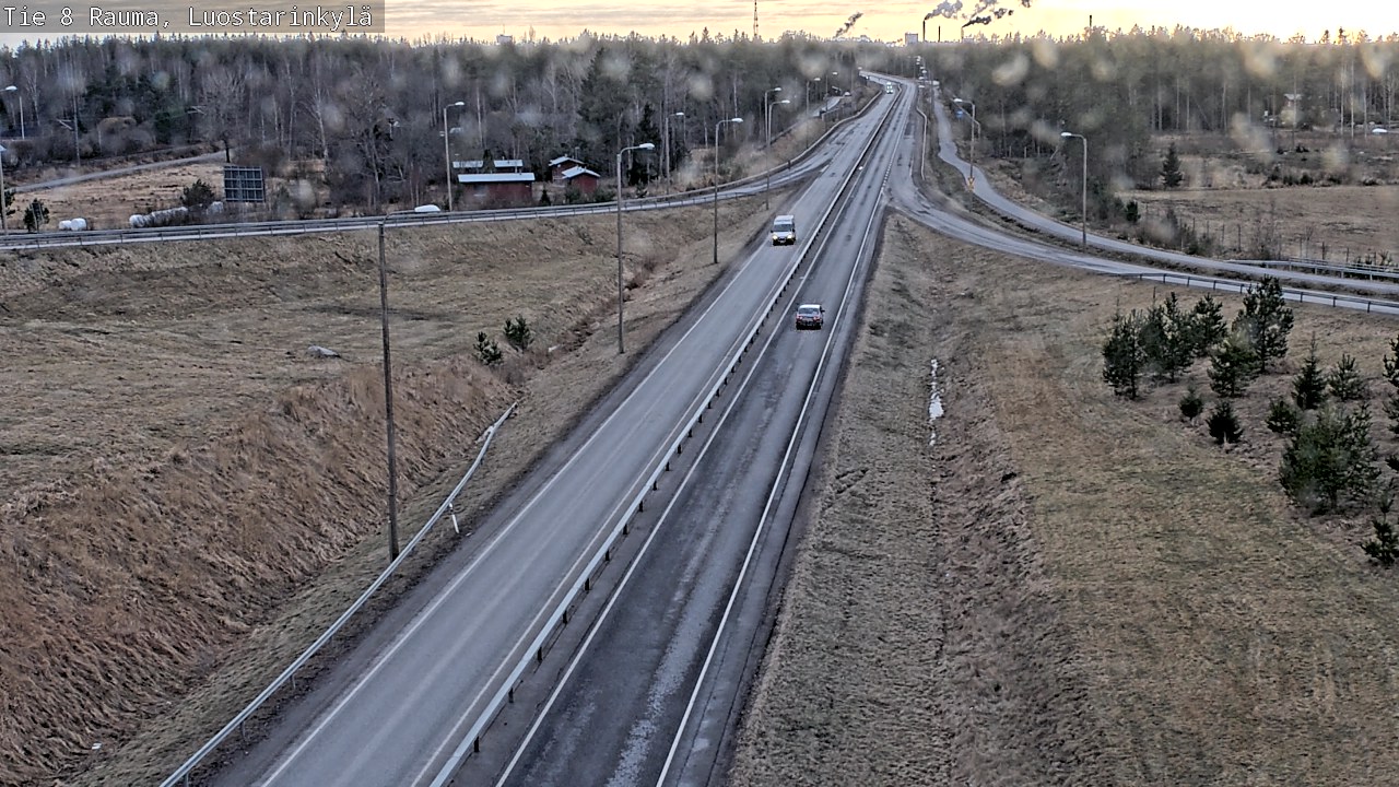 Kelikamerat Kuva Tie 8 Rauma, Luostarinkylä, Rauma, Satakunta