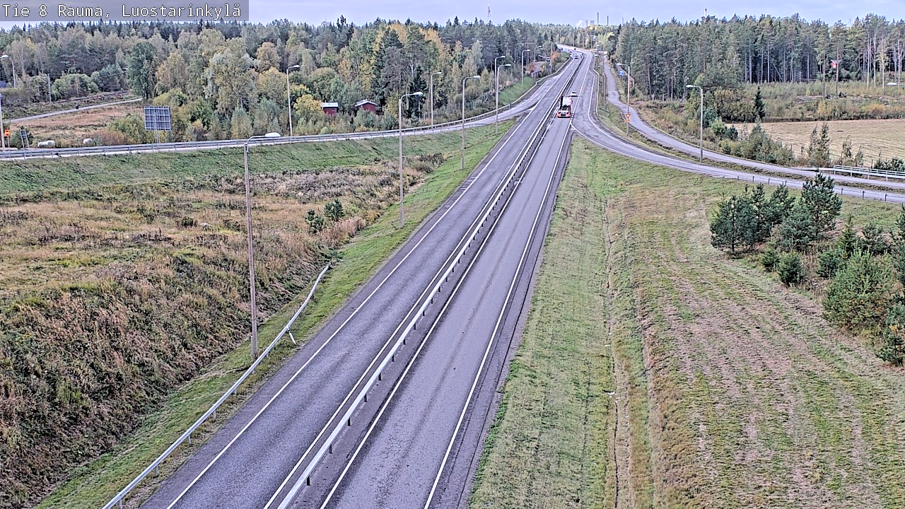Kelikamerat Kuva Tie 8 Rauma, Luostarinkylä, Rauma, Satakunta