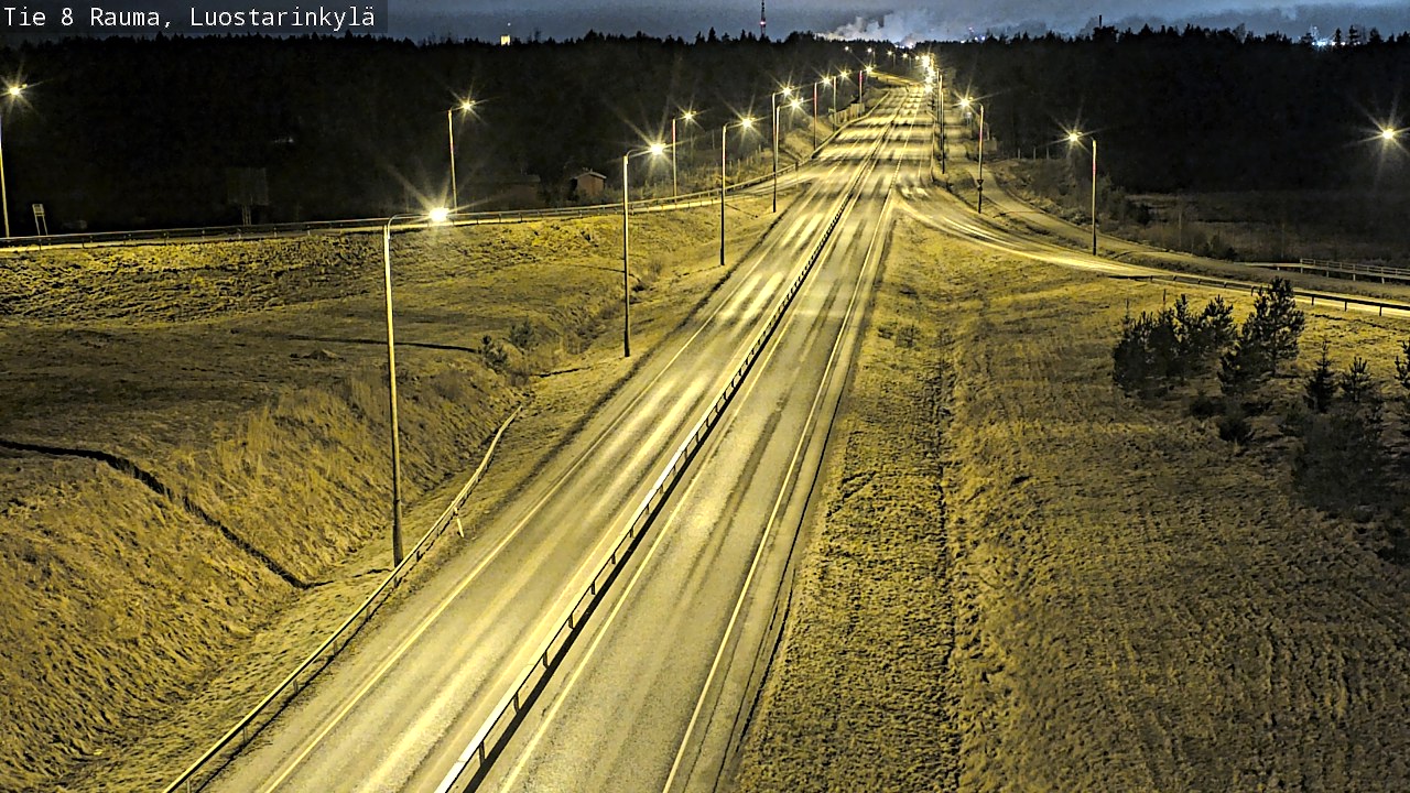 Kelikamerat Kuva Tie 8 Rauma, Luostarinkylä, Rauma, Satakunta