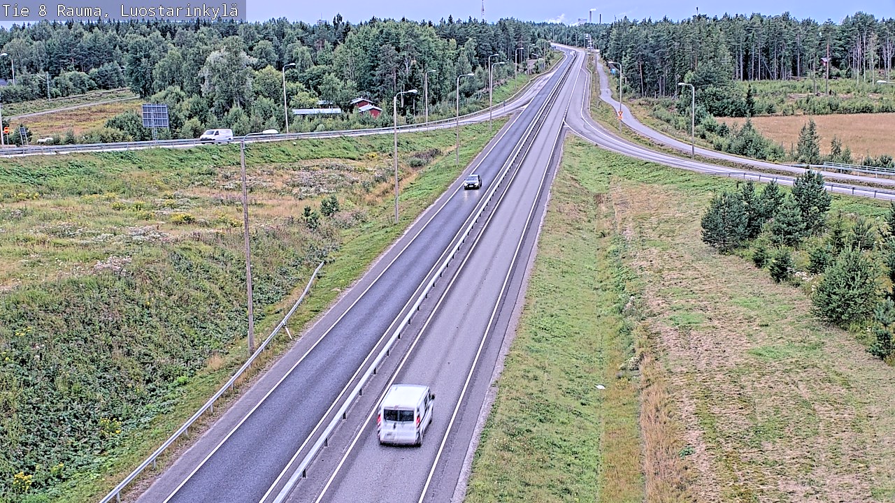 Weather Camera Image Road 8 Rauma, Luostarinkylä, Rauma, Satakunta