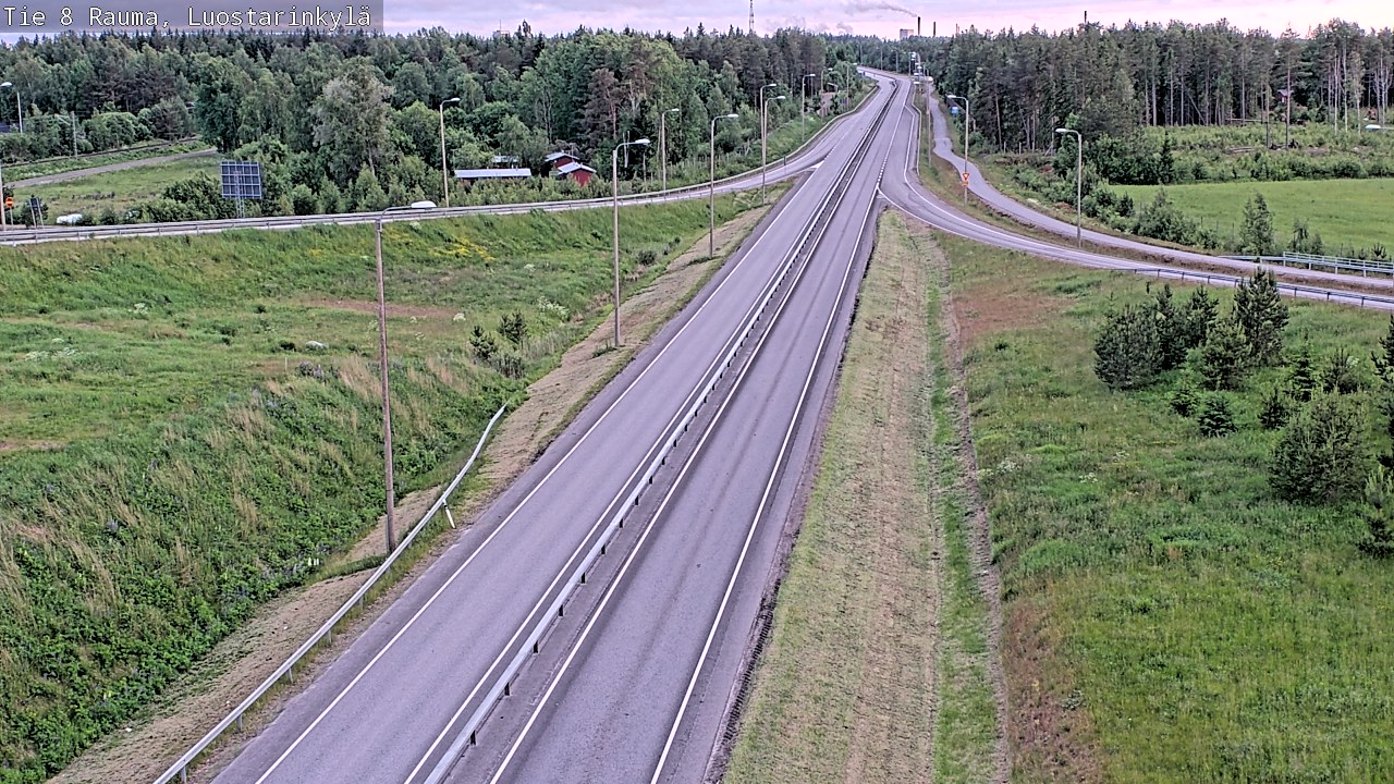 Kelikamerat Kuva Tie 8 Rauma, Luostarinkylä, Rauma, Satakunta