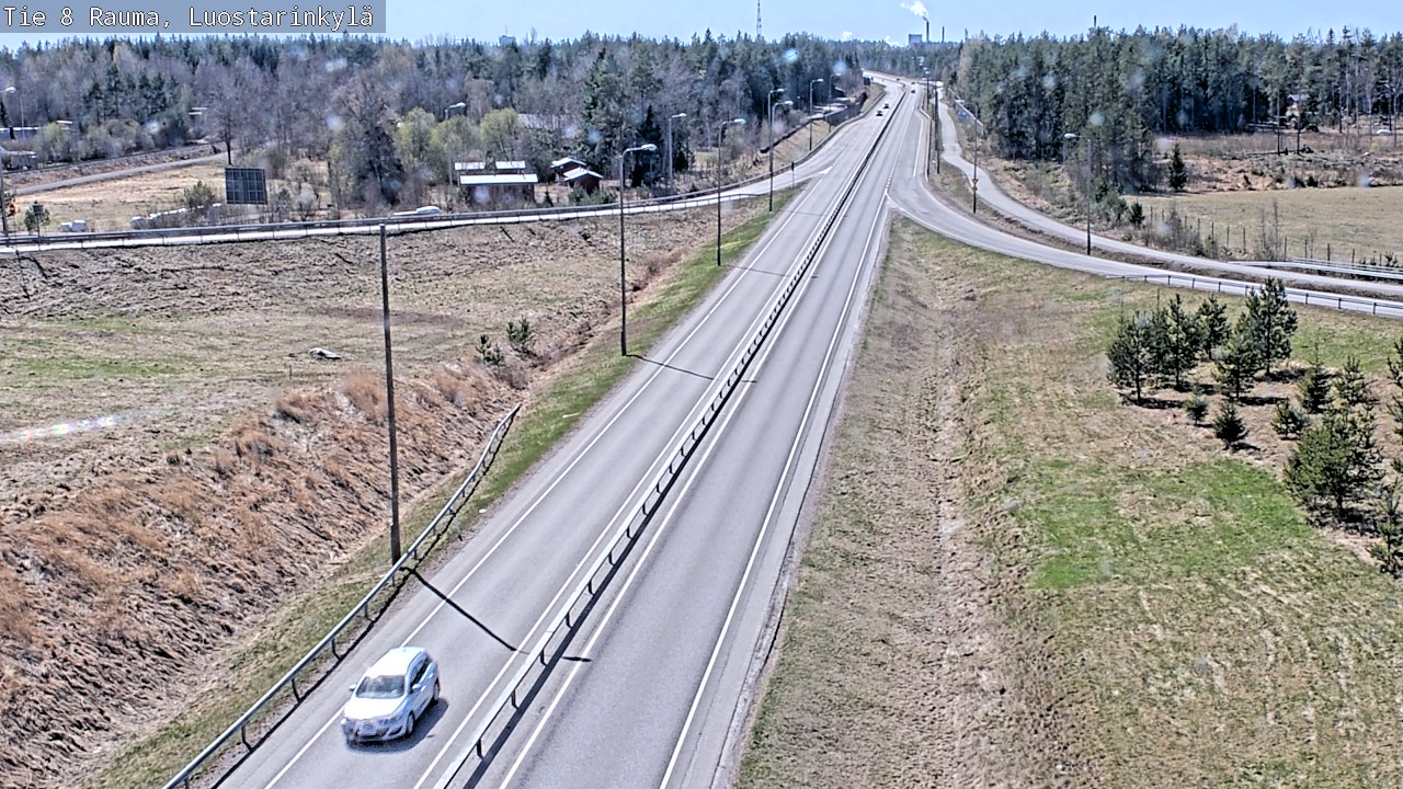 Kelikamerat Kuva Tie 8 Rauma, Luostarinkylä, Rauma, Satakunta