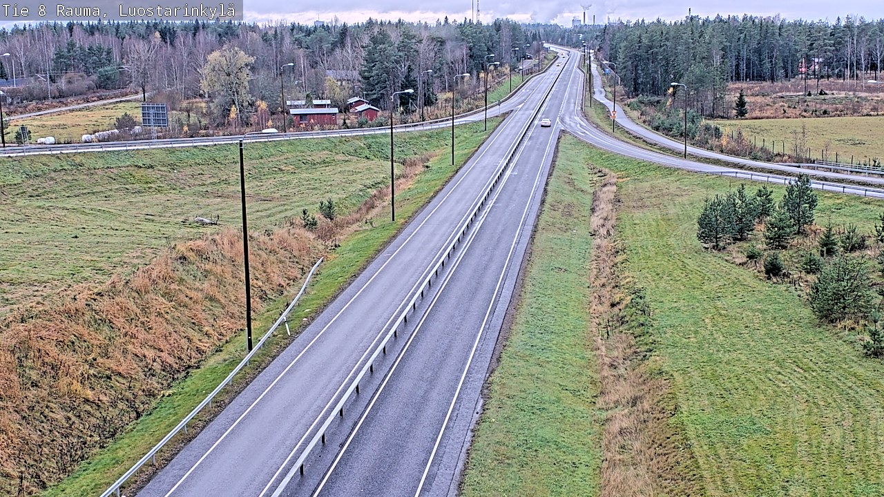 Kelikamerat Kuva Tie 8 Rauma, Luostarinkylä, Rauma, Satakunta