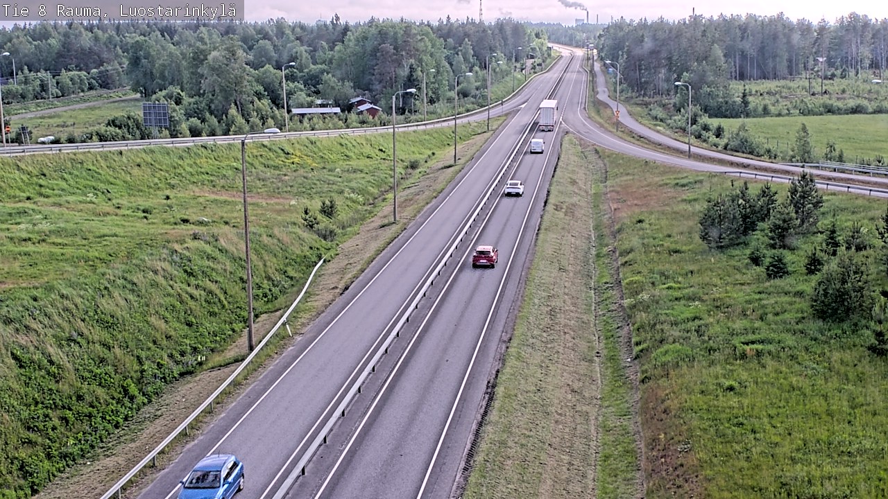 Kelikamerat Kuva Tie 8 Rauma, Luostarinkylä, Rauma, Satakunta