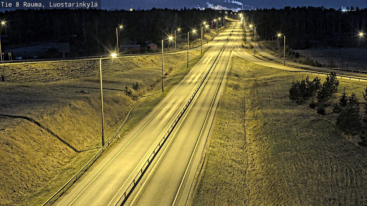 Kelikamerat Kuva Tie 8 Rauma, Luostarinkylä, Rauma, Satakunta