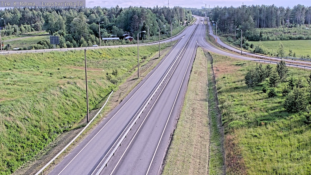 Kelikamerat Kuva Tie 8 Rauma, Luostarinkylä, Rauma, Satakunta