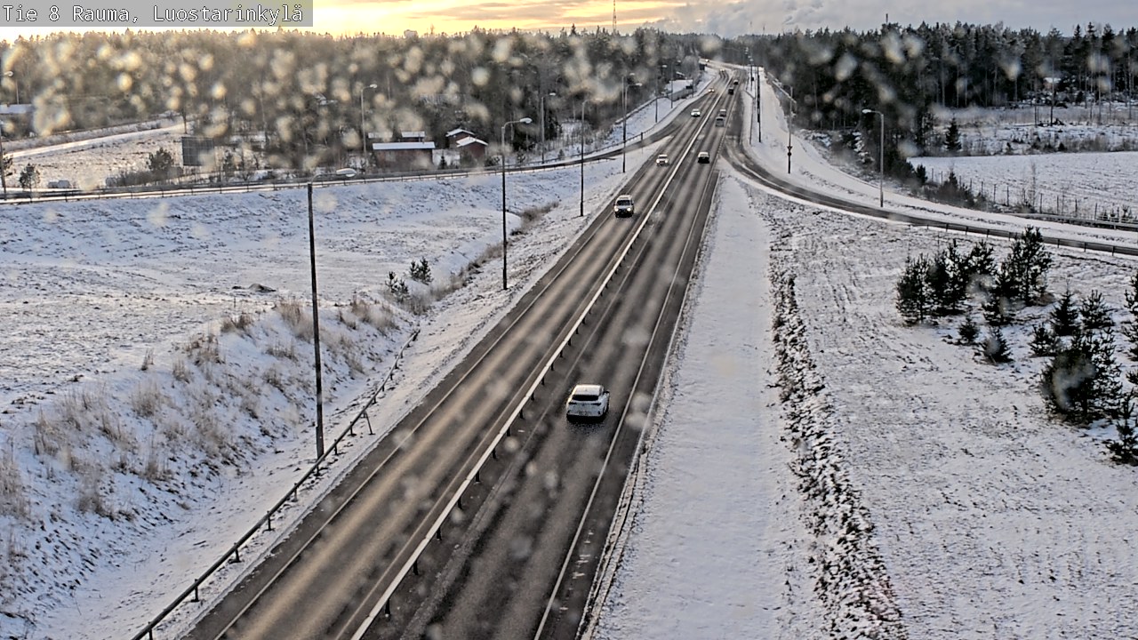 Kelikamerat Kuva Tie 8 Rauma, Luostarinkylä, Rauma, Satakunta