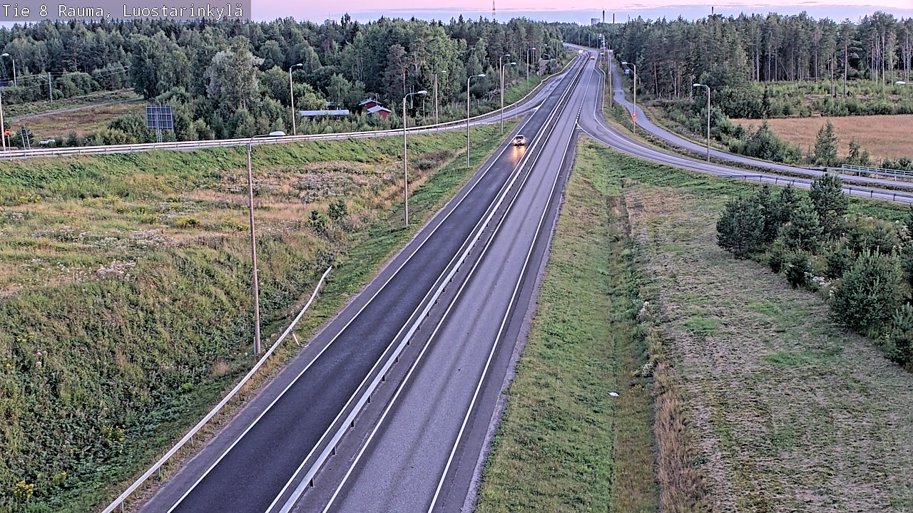 Kelikamerat Kuva Tie 8 Rauma, Luostarinkylä, Rauma, Satakunta