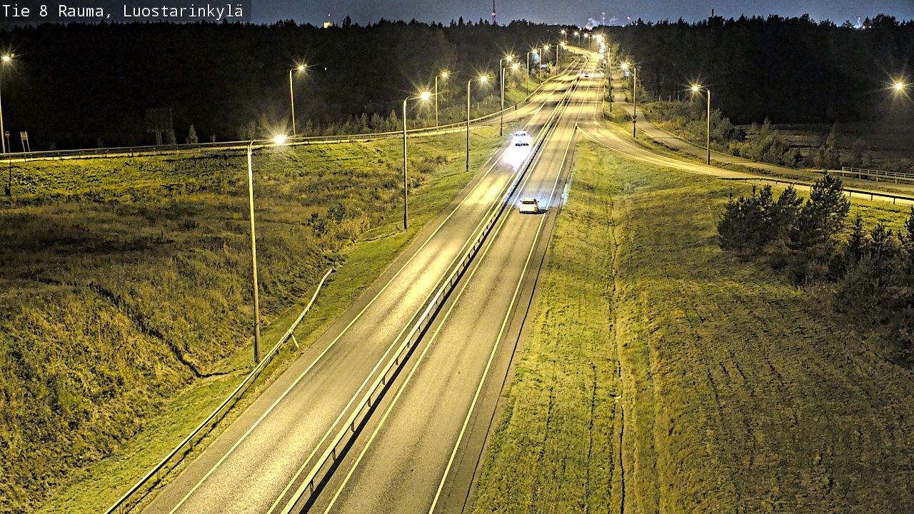 Kelikamerat Kuva Tie 8 Rauma, Luostarinkylä, Rauma, Satakunta