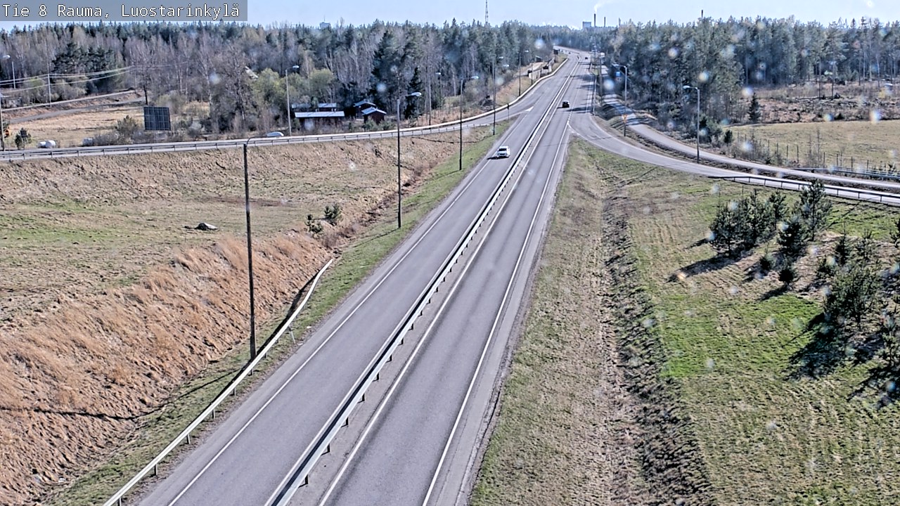 Kelikamerat Kuva Tie 8 Rauma, Luostarinkylä, Rauma, Satakunta