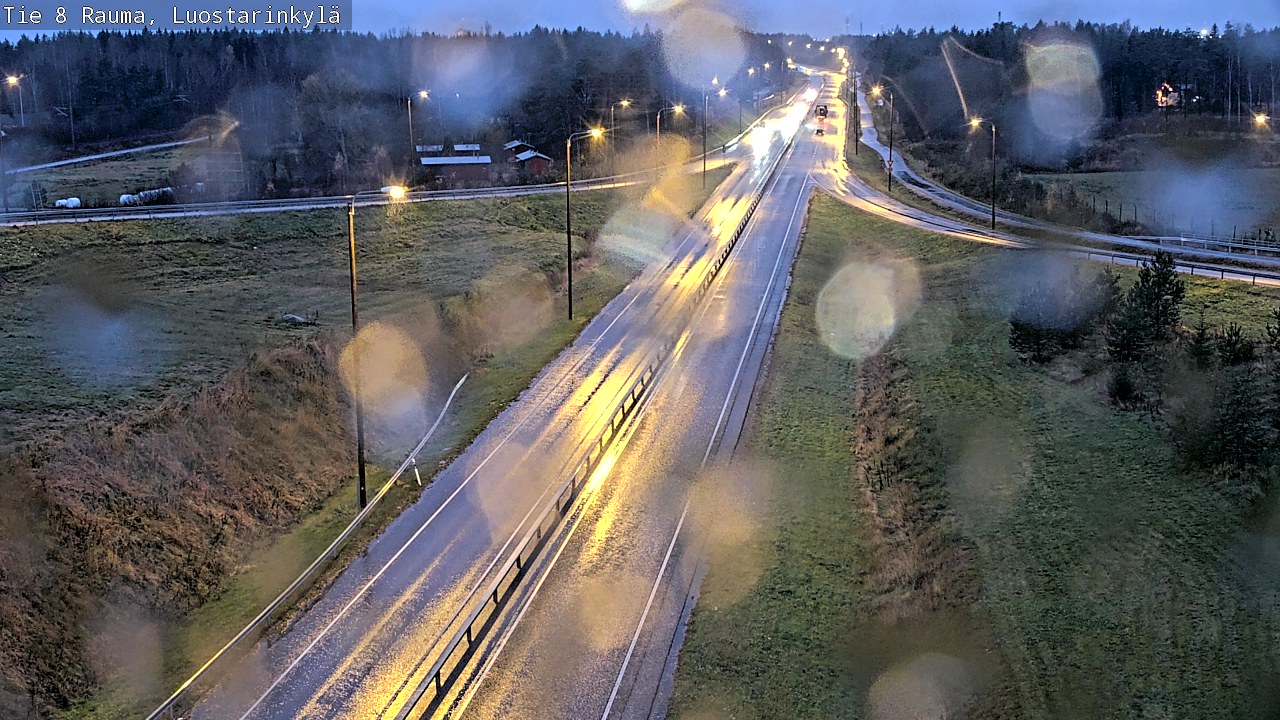 Kelikamerat Kuva Tie 8 Rauma, Luostarinkylä, Rauma, Satakunta