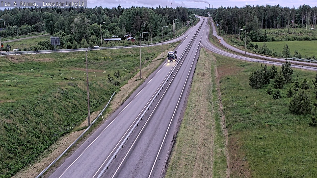 Kelikamerat Kuva Tie 8 Rauma, Luostarinkylä, Rauma, Satakunta