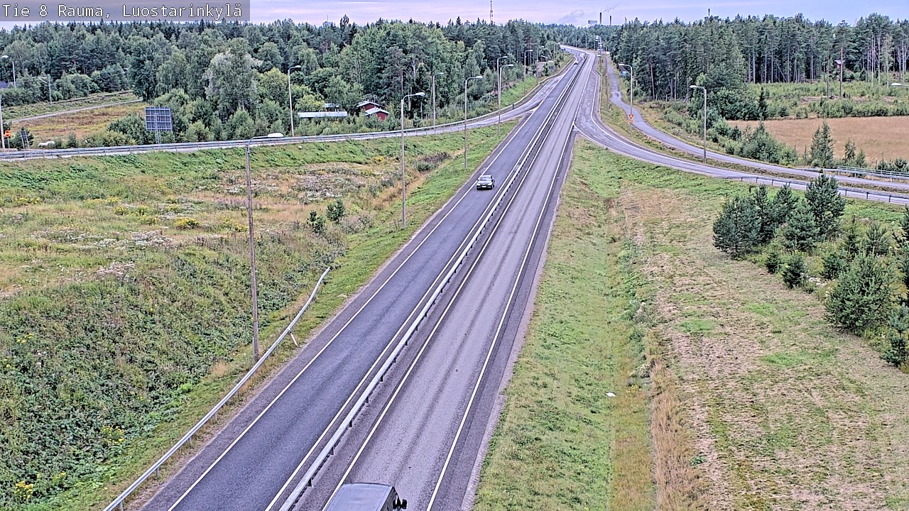 Weather Camera Image Road 8 Rauma, Luostarinkylä, Rauma, Satakunta