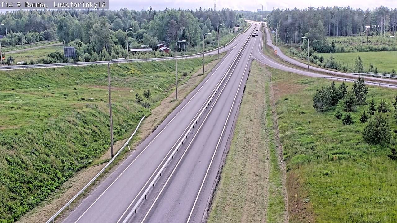 Kelikamerat Kuva Tie 8 Rauma, Luostarinkylä, Rauma, Satakunta