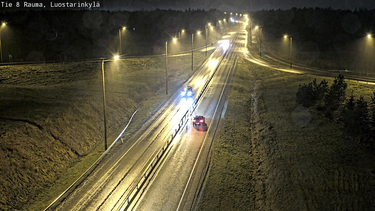 Weather Camera Image Road 8 Rauma, Luostarinkylä, Rauma, Satakunta
