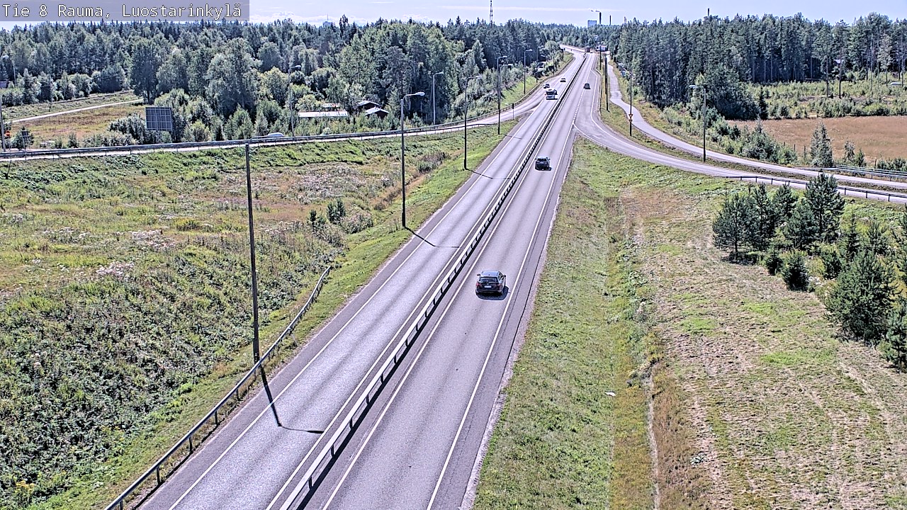 Kelikamerat Kuva Tie 8 Rauma, Luostarinkylä, Rauma, Satakunta