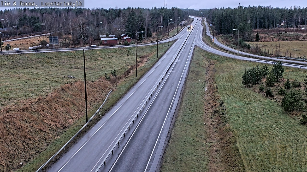 Kelikamerat Kuva Tie 8 Rauma, Luostarinkylä, Rauma, Satakunta