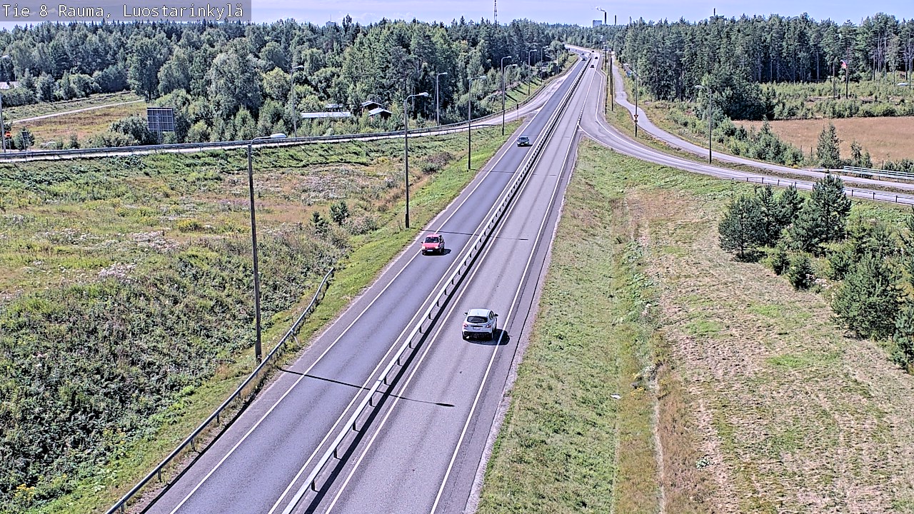 Kelikamerat Kuva Tie 8 Rauma, Luostarinkylä, Rauma, Satakunta