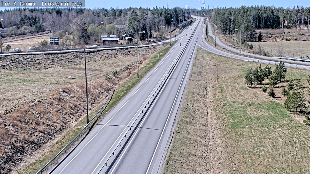 Kelikamerat Kuva Tie 8 Rauma, Luostarinkylä, Rauma, Satakunta