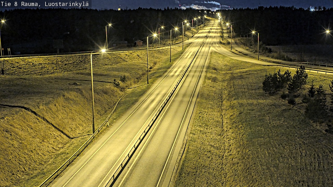 Kelikamerat Kuva Tie 8 Rauma, Luostarinkylä, Rauma, Satakunta