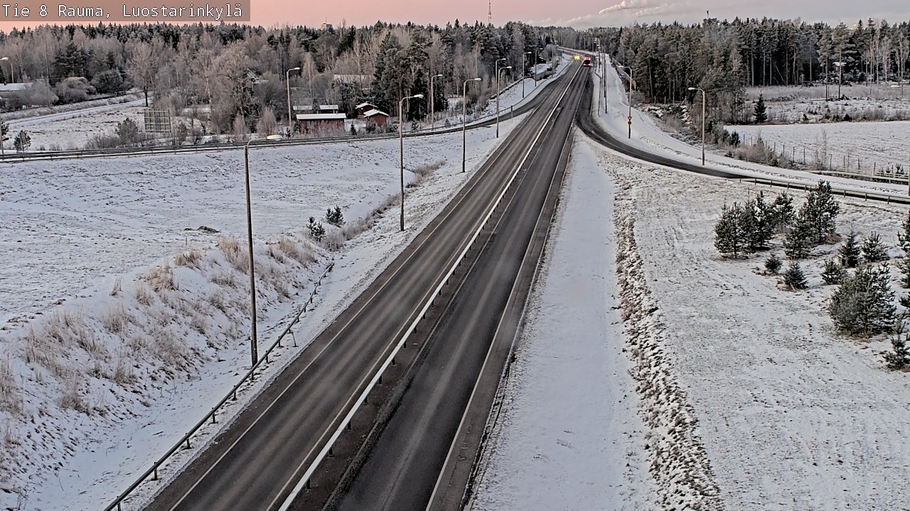 Kelikamerat Kuva Tie 8 Rauma, Luostarinkylä, Rauma, Satakunta