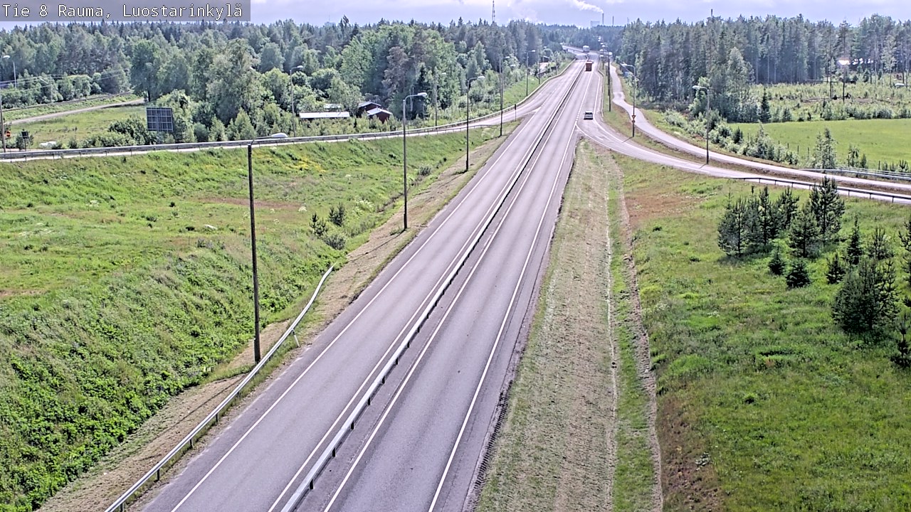Kelikamerat Kuva Tie 8 Rauma, Luostarinkylä, Rauma, Satakunta