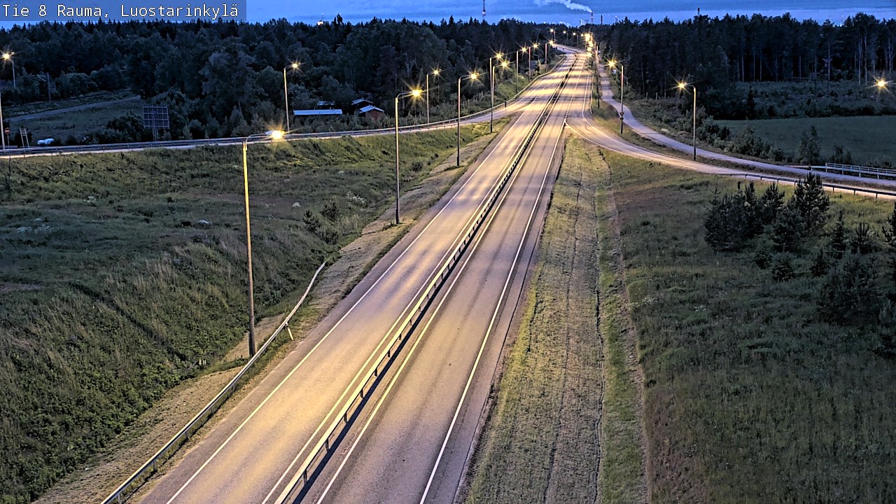 Kelikamerat Kuva Tie 8 Rauma, Luostarinkylä, Rauma, Satakunta