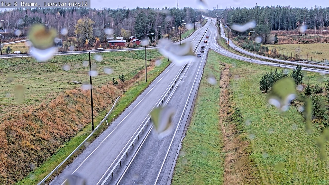 Kelikamerat Kuva Tie 8 Rauma, Luostarinkylä, Rauma, Satakunta