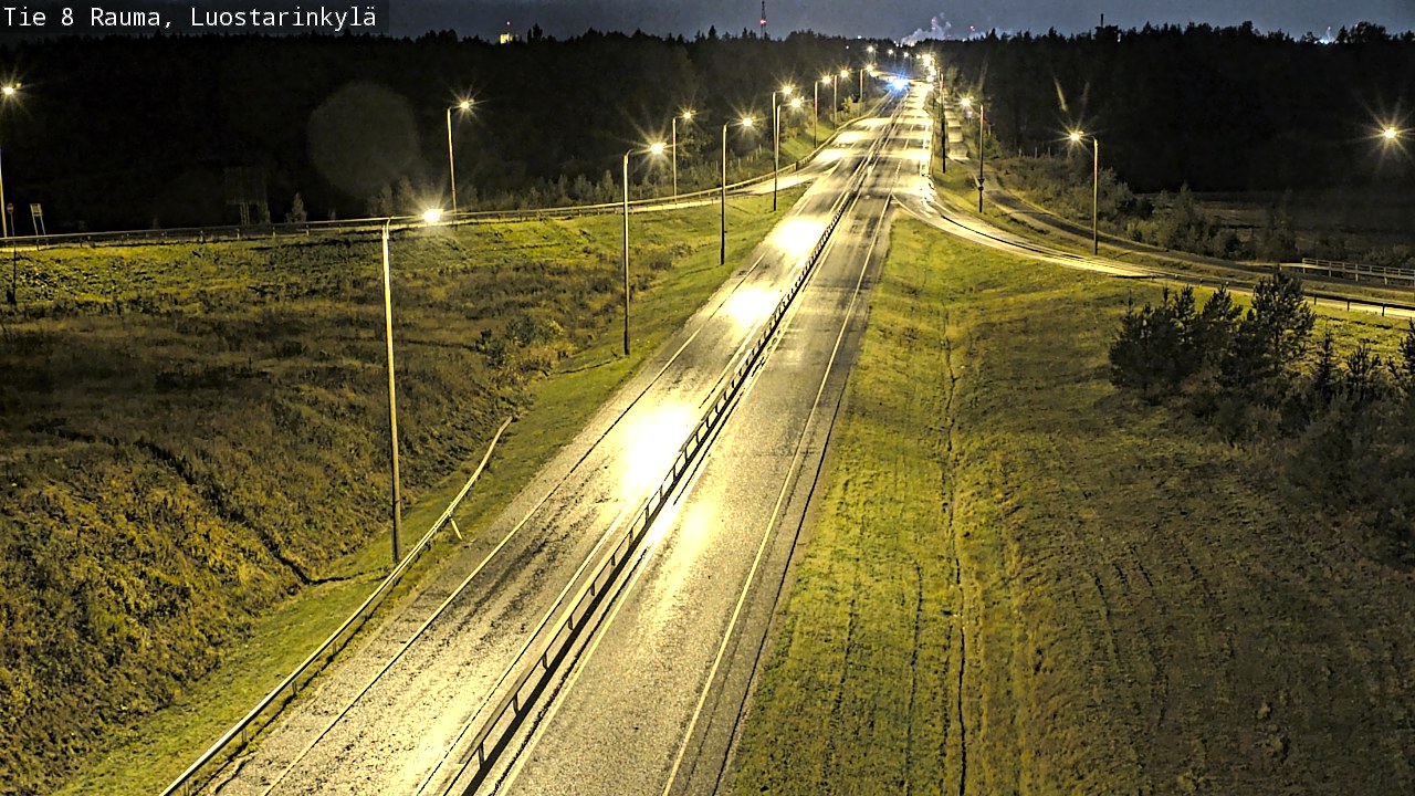 Kelikamerat Kuva Tie 8 Rauma, Luostarinkylä, Rauma, Satakunta