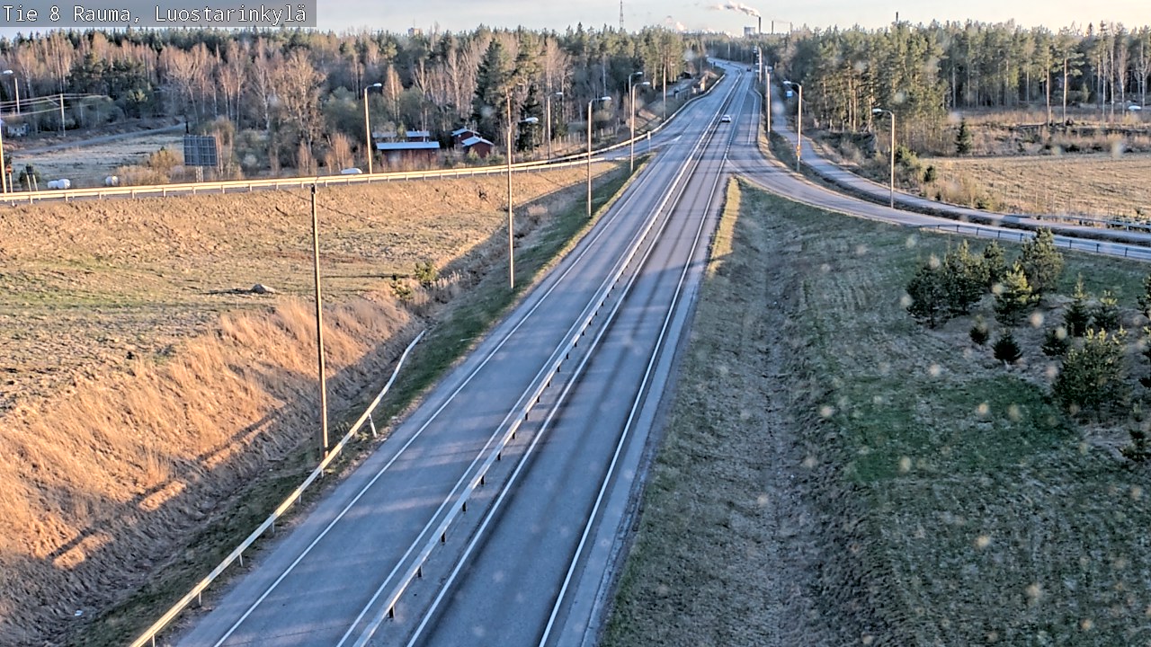 Kelikamerat Kuva Tie 8 Rauma, Luostarinkylä, Rauma, Satakunta