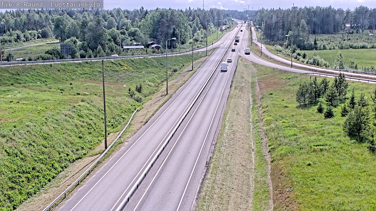 Kelikamerat Kuva Tie 8 Rauma, Luostarinkylä, Rauma, Satakunta