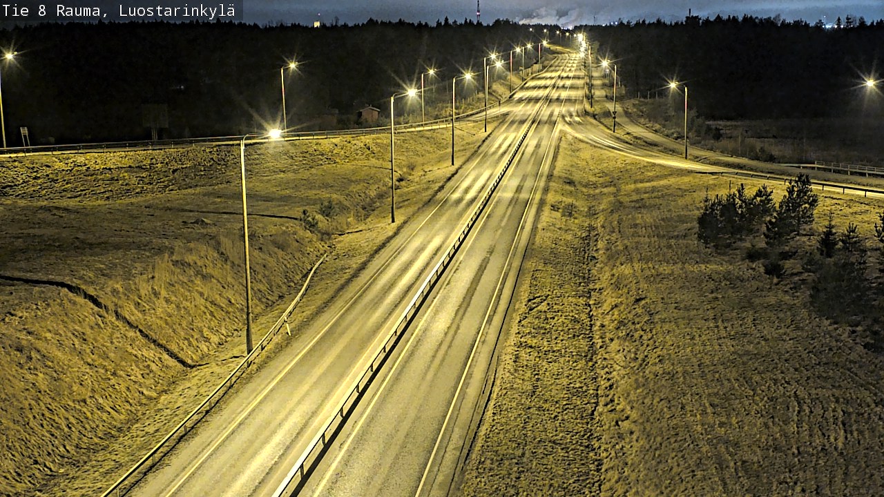 Kelikamerat Kuva Tie 8 Rauma, Luostarinkylä, Rauma, Satakunta