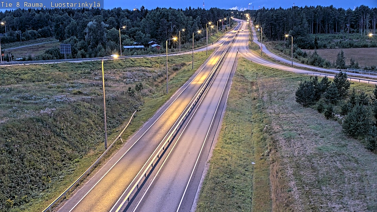 Kelikamerat Kuva Tie 8 Rauma, Luostarinkylä, Rauma, Satakunta