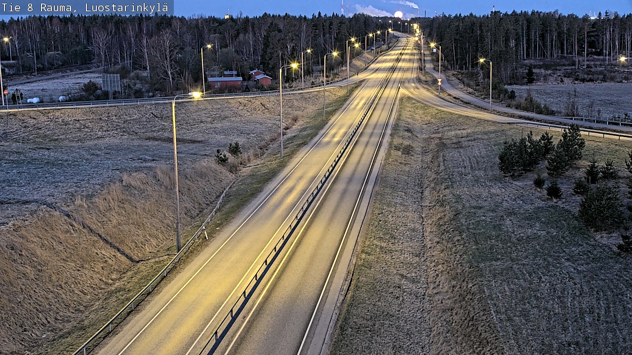 Kelikamerat Kuva Tie 8 Rauma, Luostarinkylä, Rauma, Satakunta