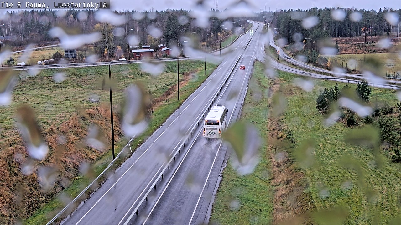 Kelikamerat Kuva Tie 8 Rauma, Luostarinkylä, Rauma, Satakunta