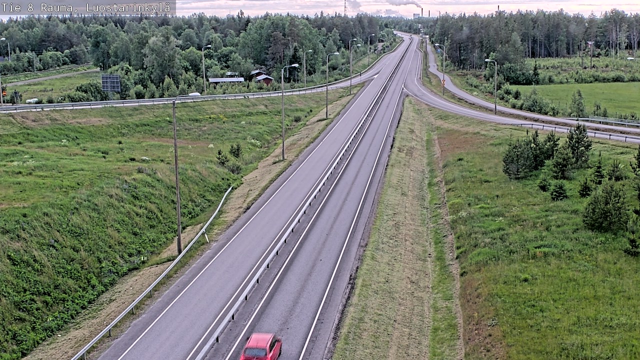Kelikamerat Kuva Tie 8 Rauma, Luostarinkylä, Rauma, Satakunta