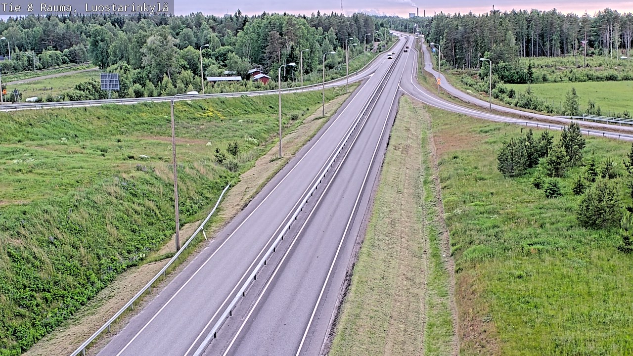 Kelikamerat Kuva Tie 8 Rauma, Luostarinkylä, Rauma, Satakunta
