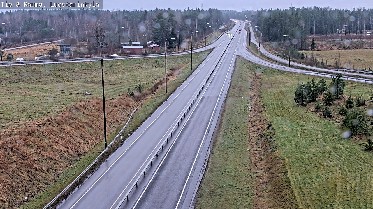Weather Camera Image Road 8 Rauma, Luostarinkylä, Rauma, Satakunta